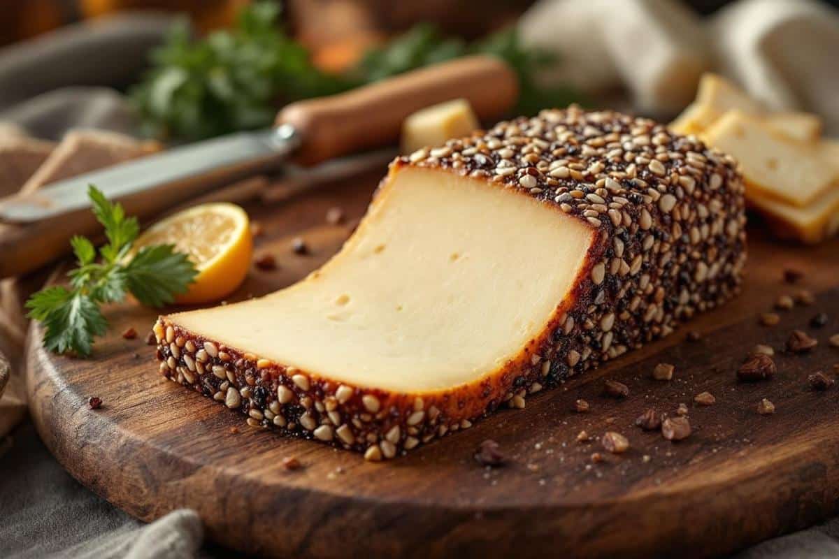Fromage brezain fumé à raclette