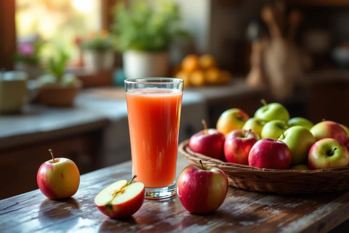 Comment faire un jus de pomme maison : recette et technique